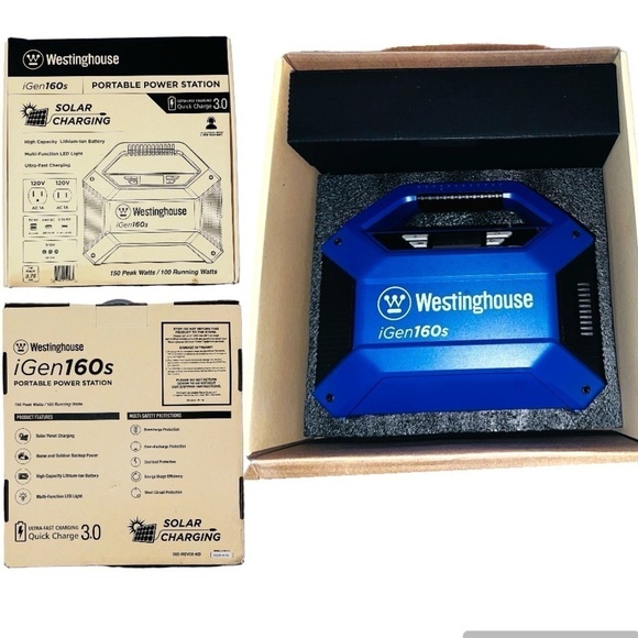 Westinghouse iGen160s Portable
Power Station/Solar Generator 155Wh 150 Peak Watt - Picture 15 of 17